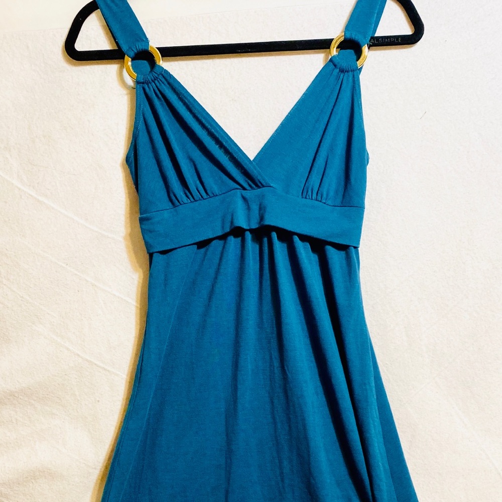 Top 10 USA Blue Dress Sz.Medium